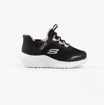 Skechers BOUNDER - SIMPLE CUTE Girls Trainers Black