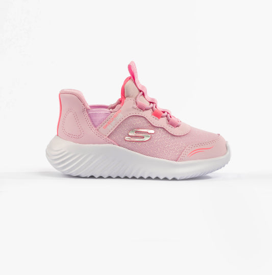 Skechers BOUNDER - SIMPLE CUTE Girls Trainers Light Pink