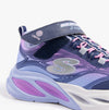 Skechers COSMIC GLOW Girls Trainers Navy Multi