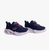 Skechers 303715N/NVY SKECHERS SOLA GLOW Girls Trainers Navy