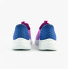 Skechers ULTRA FLEX 3.0 - COLOR BOOST Girls Trainers Navy/Purple