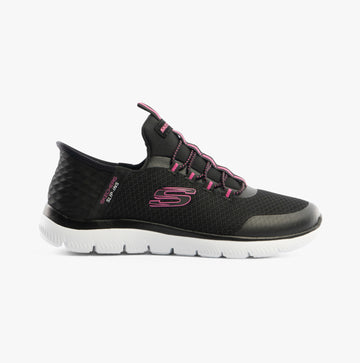 Skechers 303919L/BLK SUMMITS Girls Trainers Black