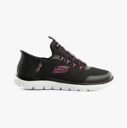 Skechers 303919L/BLK SUMMITS Girls Trainers Black