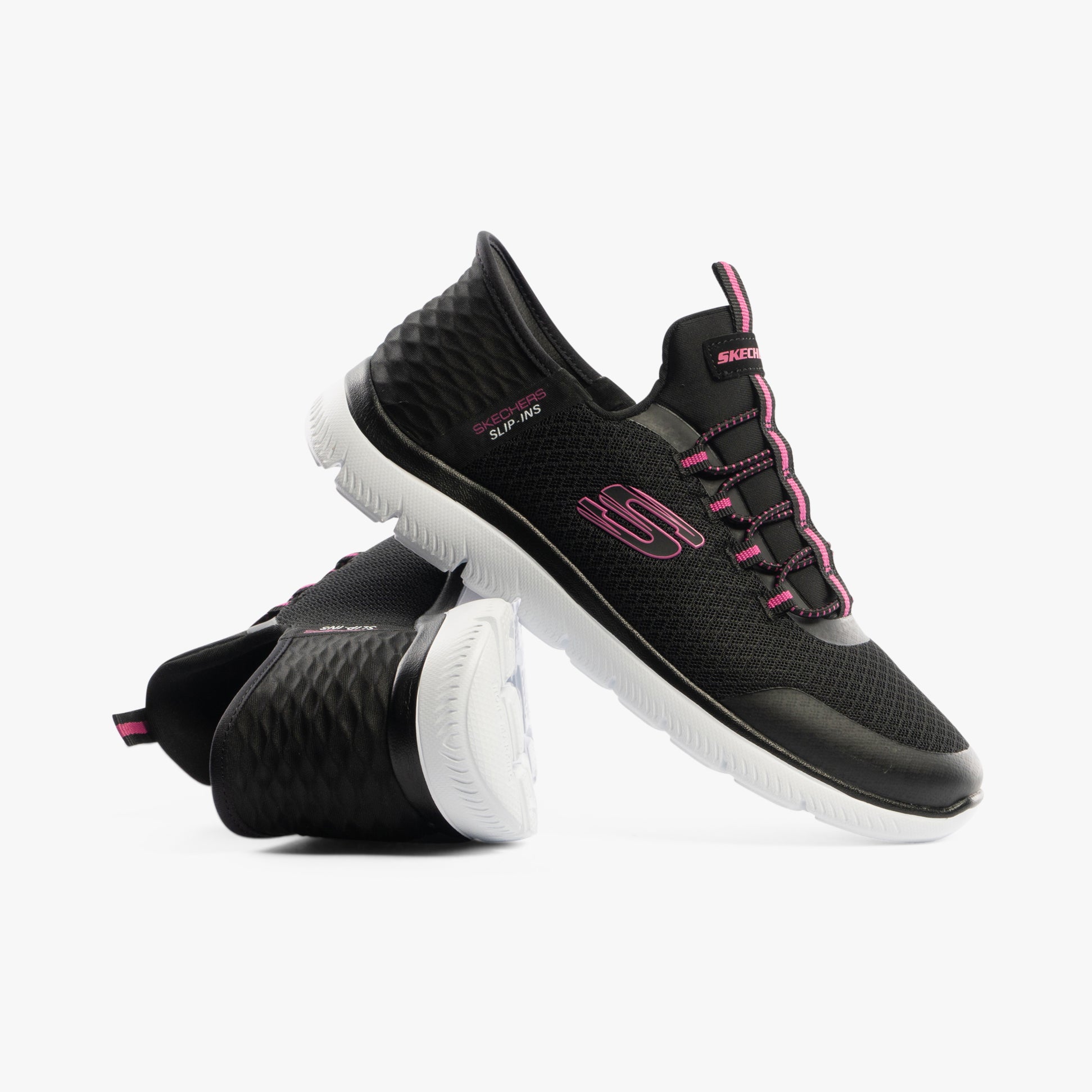 Skechers 303919L/BLK SUMMITS Girls Trainers Black