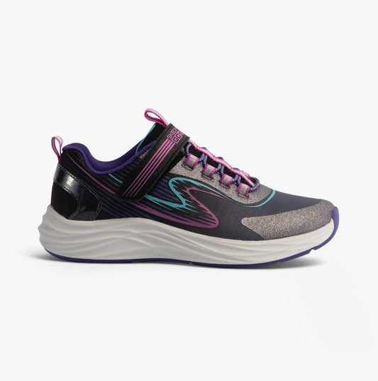 Skechers 303920L/BKMT GO-RUN-ACCELERATE Girls Trainers Black/Multi