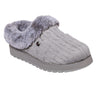 Skechers 31204/GRY KEEPSAKES ICE ANGEL Womens Mule Slippers Grey