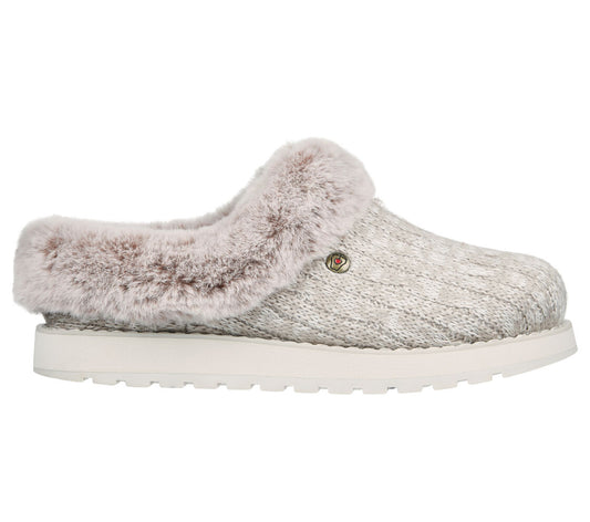 Skechers 31204/LTBR BOBS KEEPSAKES ICE ANGEL Womens Slippers Light Brown