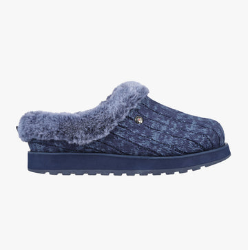 Skechers 31204/NVBL BOBS KEEPSAKES ICE ANGEL Womens Slippers Navy