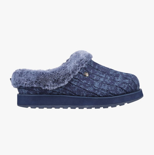 Skechers 31204/NVBL BOBS KEEPSAKES ICE ANGEL Womens Slippers Navy