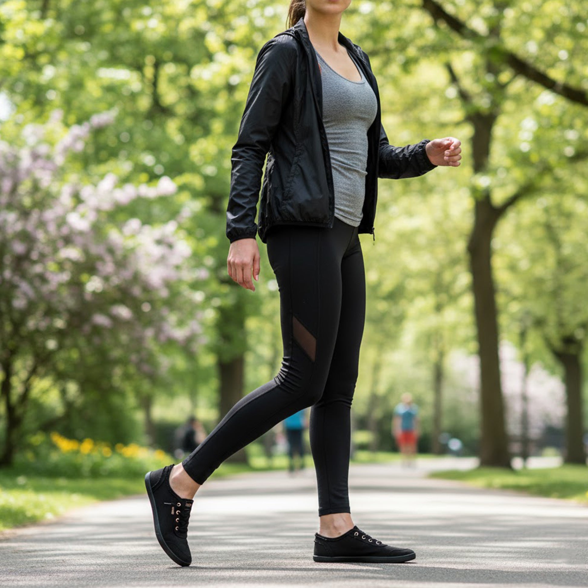 Skechers 33492/BBK BOBS B CUTE Womens Slip-On Trainers Black