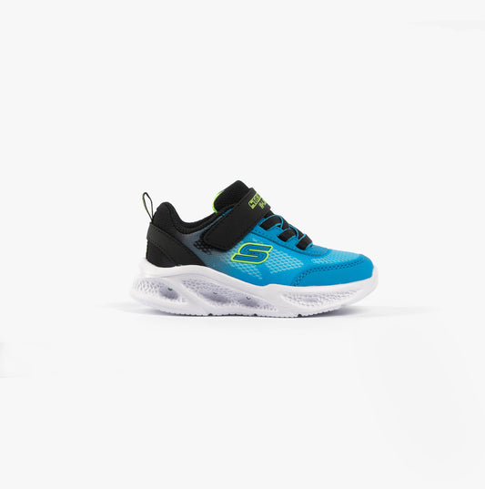 Skechers SKECHERS METEOR-LIGHTS-KRENDO Boys Trainers Black Blue