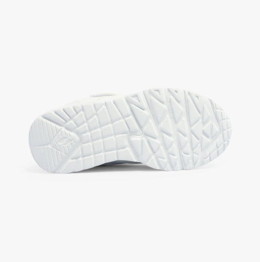 Skechers 403640L/WHT UNO LITE - ECHO SURGE Boys Trainers White