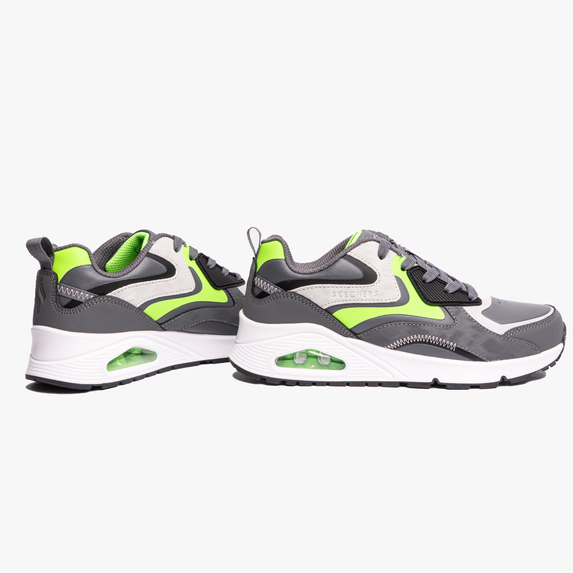 Skechers 403647L/CCLM UNO GEN1 - COLOR SURGE Boys Casual Shoes Chrcl/Lime