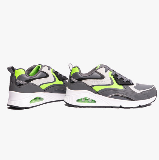 Skechers 403647L/CCLM UNO GEN1 - COLOR SURGE Boys Casual Shoes Chrcl/Lime