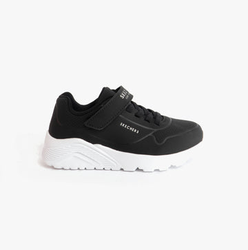 Skechers 403695L/BLK UNO LITE Boys Casual Trainers Black