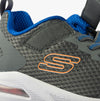 Skechers MICROSPEC MAX - VAPTIX Boys Trainers Charcoal/Blue