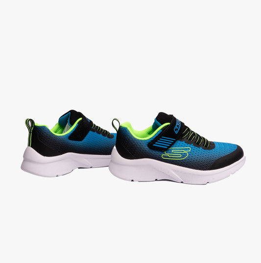 Skechers 403826L/BBLM MICROSPEC - ZORVA Boys Sport Blk/Blue/Lime