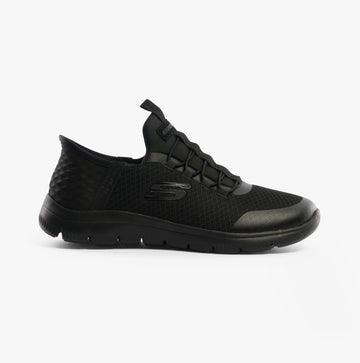 Skechers 403833L/BBK SUMMITS - HIGH RANGE Boys Trainers Black