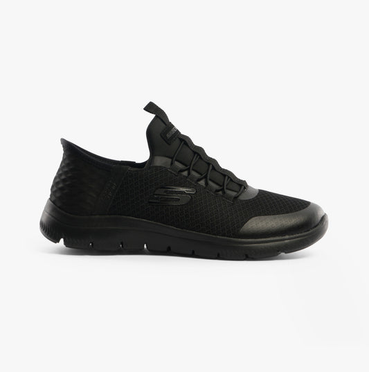 Skechers 403833L/BBK SUMMITS - HIGH RANGE Boys Trainers Black