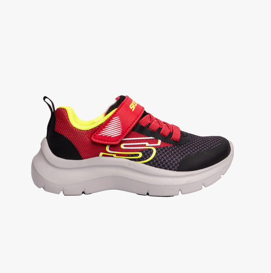 Skechers 403879L/RDBK SKECH FAST - SOLAR-SQUAD Boys Sport Red/Black