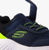 Skechers BOUNDER - TREZIC Boys Trainers Navy/Lime
