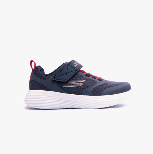 Skechers 405095L/NVRD GO RUN 400 V2 Boys Trainers Navy/Red