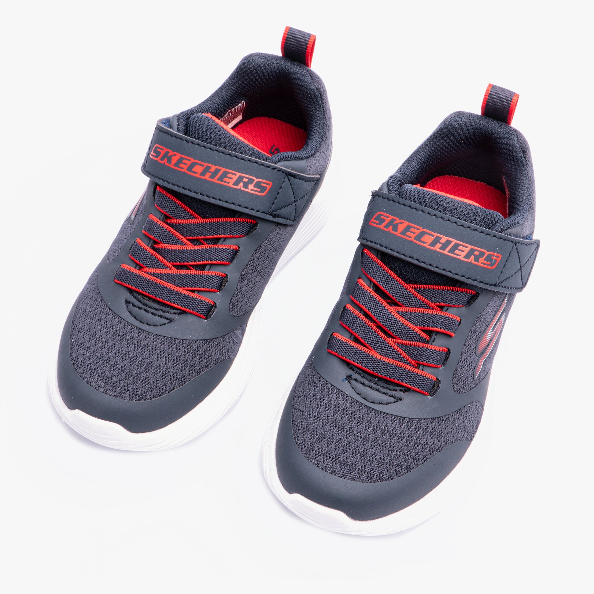 Skechers 405095L/NVRD GO RUN 400 V2 Boys Trainers Navy/Red