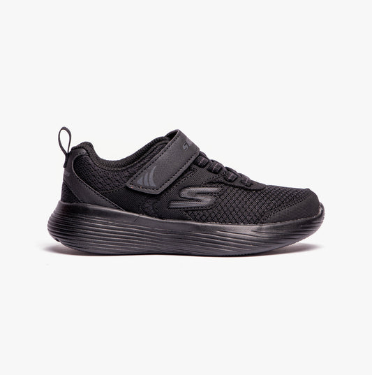 Skechers 405102L/BBK GO RUN 400 School Trainers Black