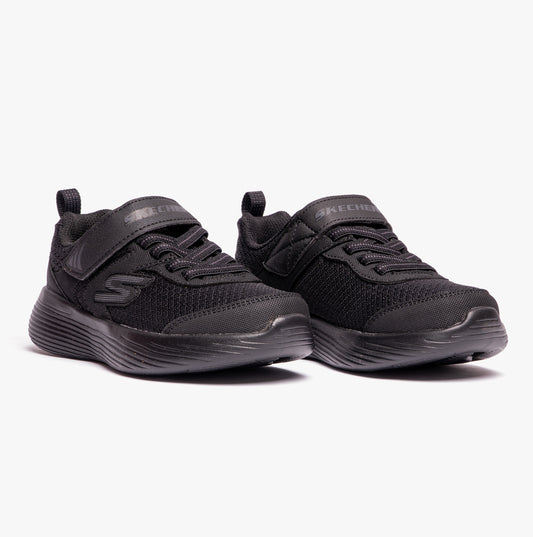 Skechers 405102L/BBK GO RUN 400 School Trainers Black