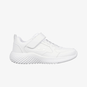 Skechers 405626L/WHT BOUNDER - POWER STUDY Boys Trainers White