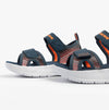 Skechers MICROSPEC - SPLASH Boys Sandals Navy/Orange
