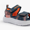 Skechers MICROSPEC - SPLASH Boys Sandals Navy/Orange