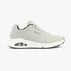 Skechers UNO - STAND ON AIR Mens Trainers Light Grey/Black