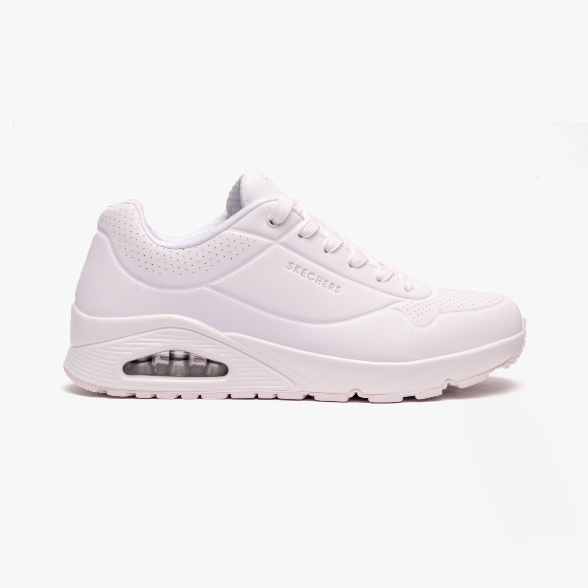 Skechers 52458/W UNO-STAND ON AIR Mens Trainers White