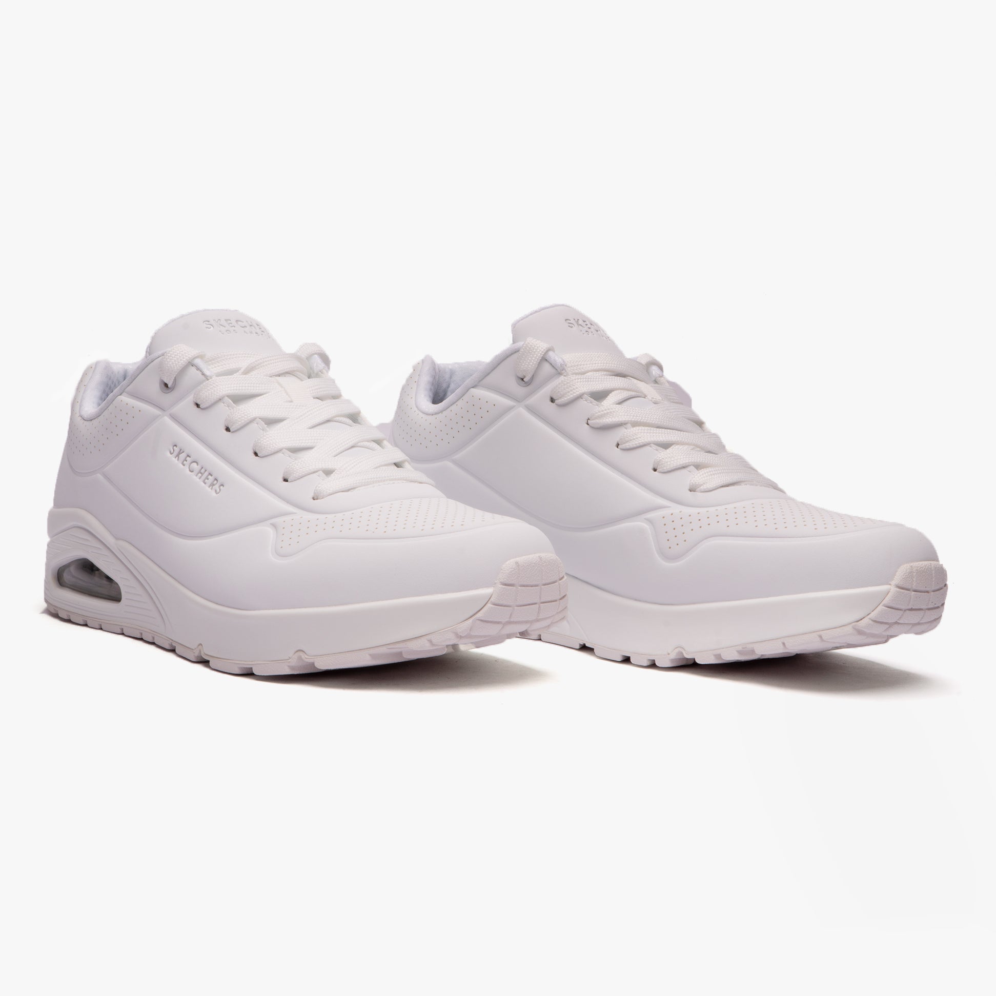 Skechers 52458/W UNO-STAND ON AIR Mens Trainers White