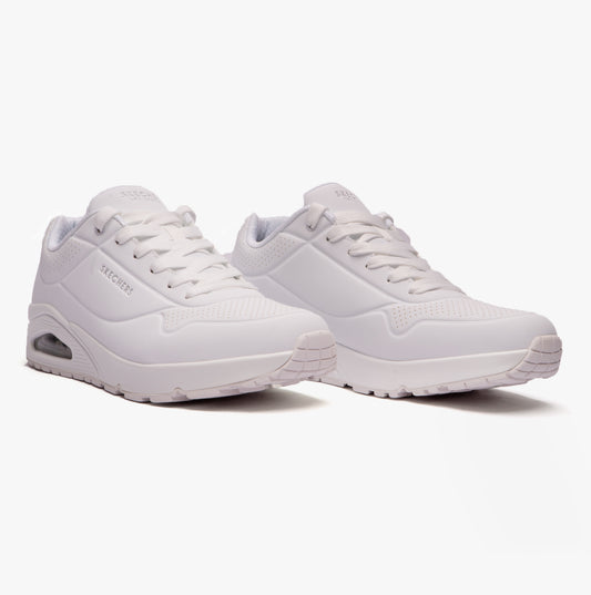 Skechers 52458/W UNO-STAND ON AIR Mens Trainers White