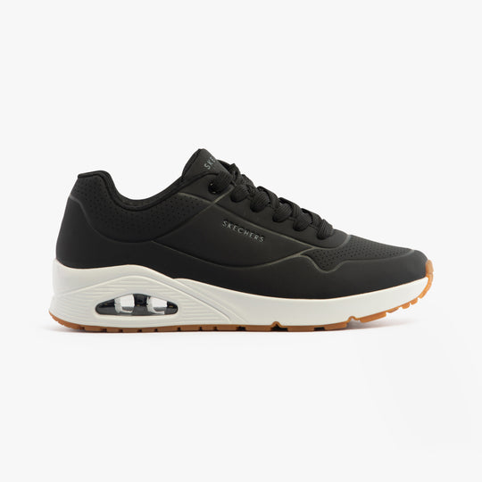 Skechers UNO STAND ON AIR Mens Trainers Black