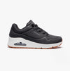Skechers 73690/BLK UNO Womens Lace-Up Trainers Black
