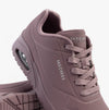 Skechers UNO - STAND ON AIR Womens Trainers Dark Mauve