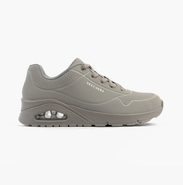 Skechers UNO - STAND ON AIR Womens Trainers Grey/Light Blue