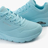Skechers UNO - STAND ON AIR Womens Trainers Light Blue