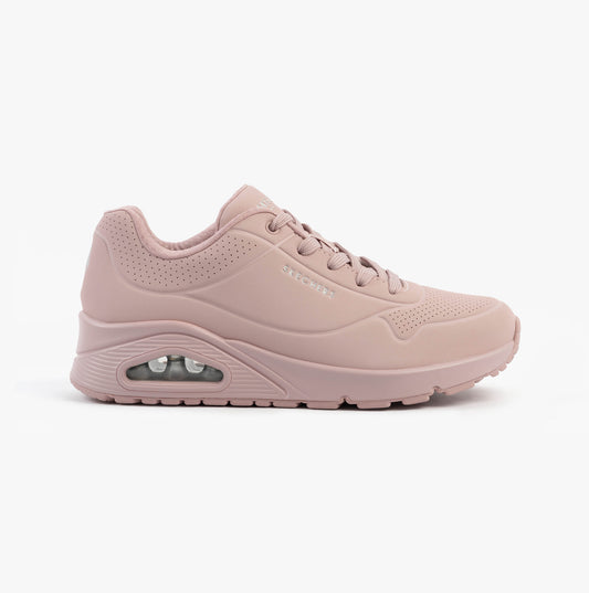 Skechers UNO - STAND ON AIR Womens Trainers Light Mauve