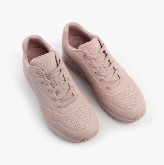 Skechers UNO - STAND ON AIR Womens Trainers Light Mauve