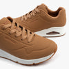 Skechers UNO - STAND ON AIR Womens Trainers Tan