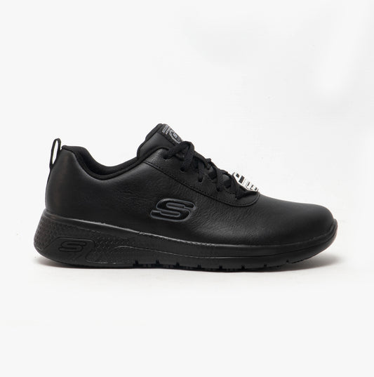 Skechers Work 108010EC/BLK MARSING GMINA SR Womens Occupational Trainers Black