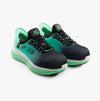 108152EC/BKTL TILIDO - OMBRAY Womens Trainers Black/Teal