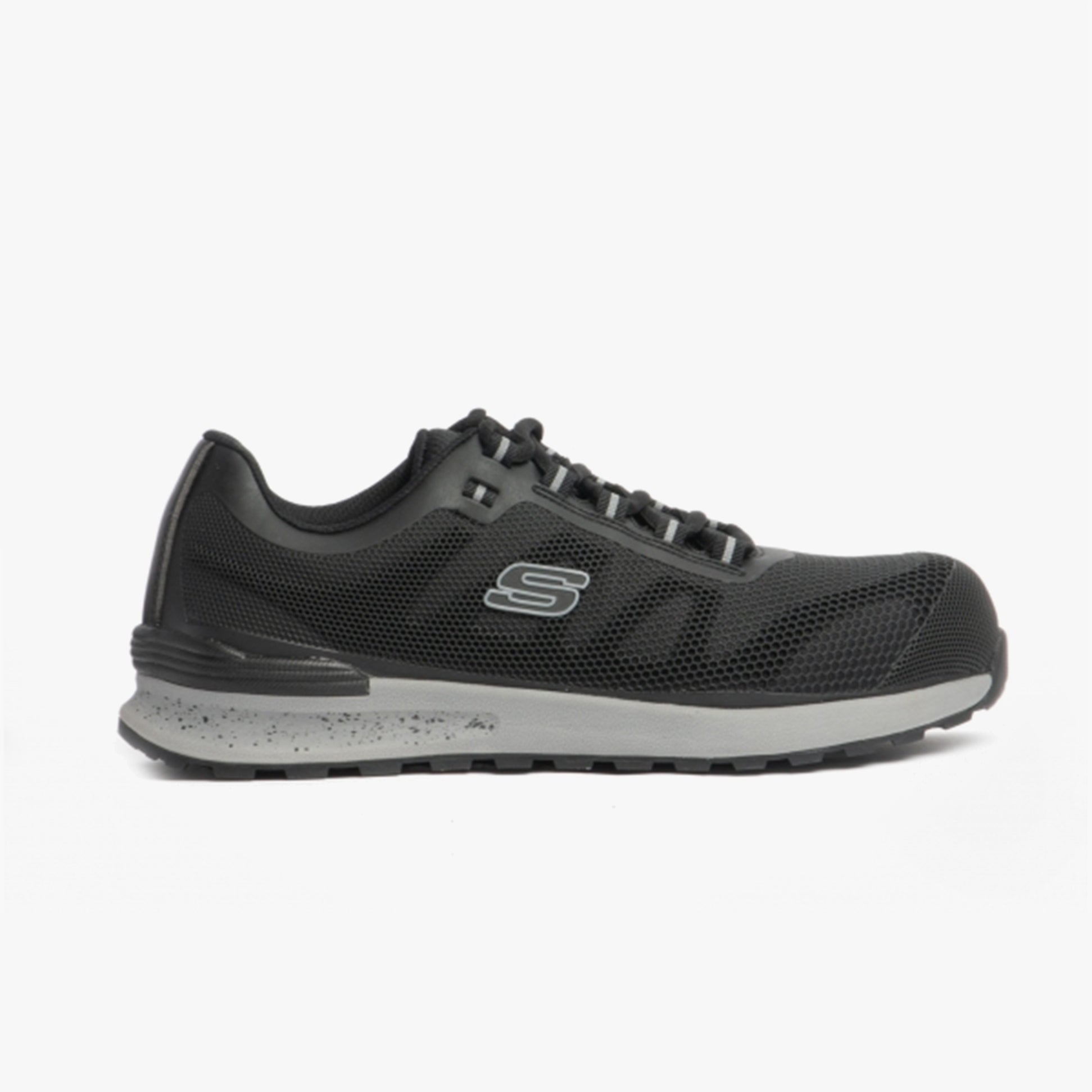 Skechers Work 200053EC BULKLIN - BRAGOO Mens Safety Trainers Black