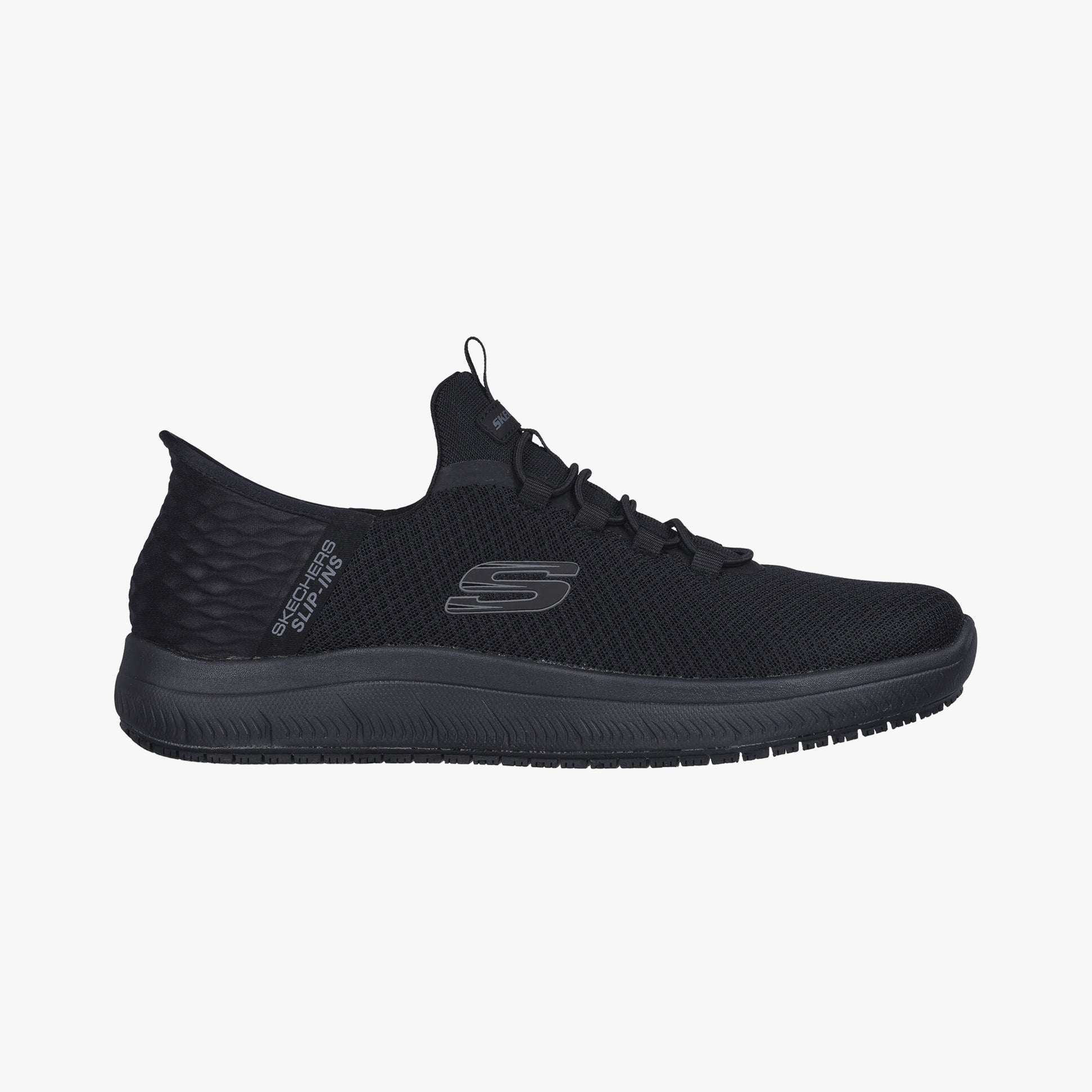 Skechers Work 200205EC SUMMITS - COLSIN SR Mens Occupational Trainers Black