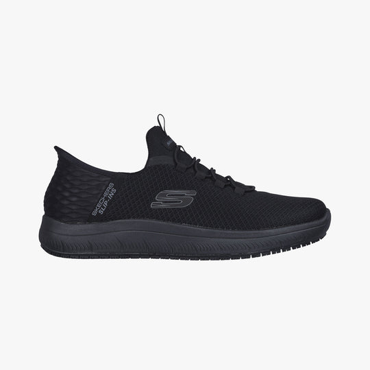 Skechers Work 200205EC Summits - Colsin SR Mens Slip Resistant Work Trainers Black