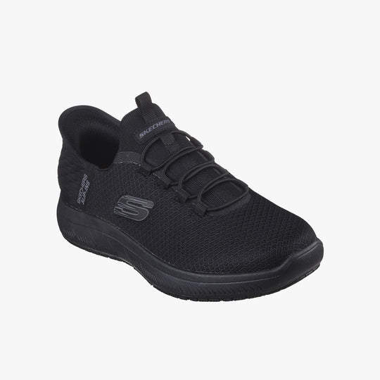 Skechers Work 200205EC Summits - Colsin SR Mens Slip Resistant Work Trainers Black